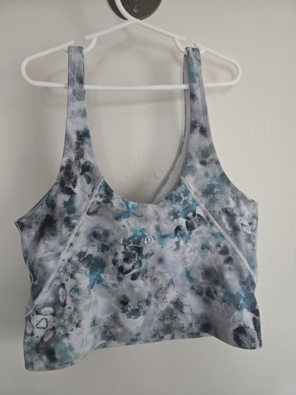 Lululemon 8/m Multicolor Abstract Print Sports Bra